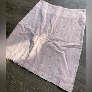 Brandy Melville John Galt Mini Skirt Pink Floral Size XS